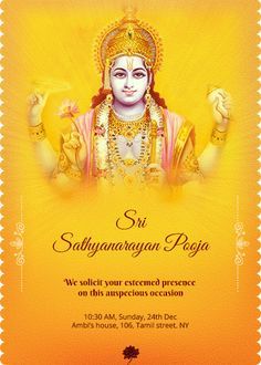 Satyanarayana Pooja In Telugu Pdf