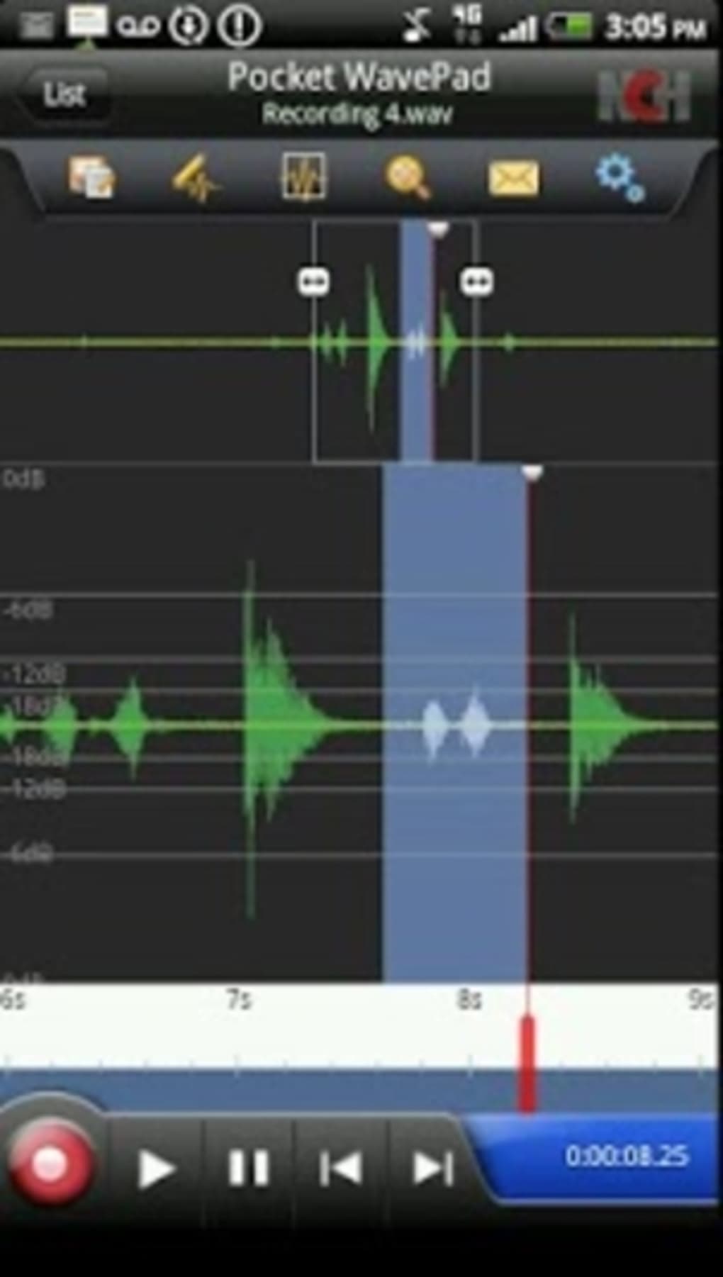 Audio editor for android apk